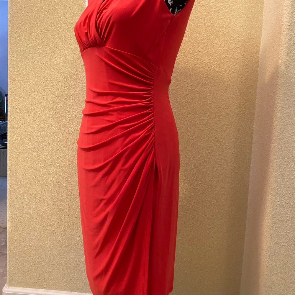 Lauren by Ralph Lauren Ruched Dress - Picture 2 of 4